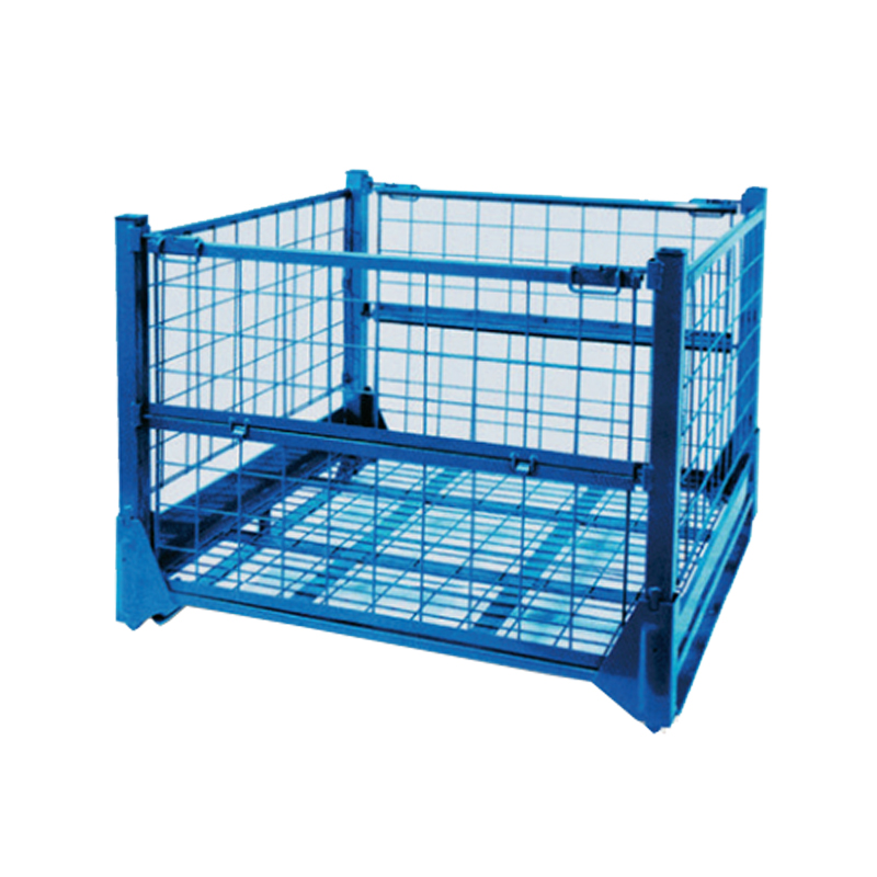 Metal Mesh/Solid Container for Auto Parts Storage