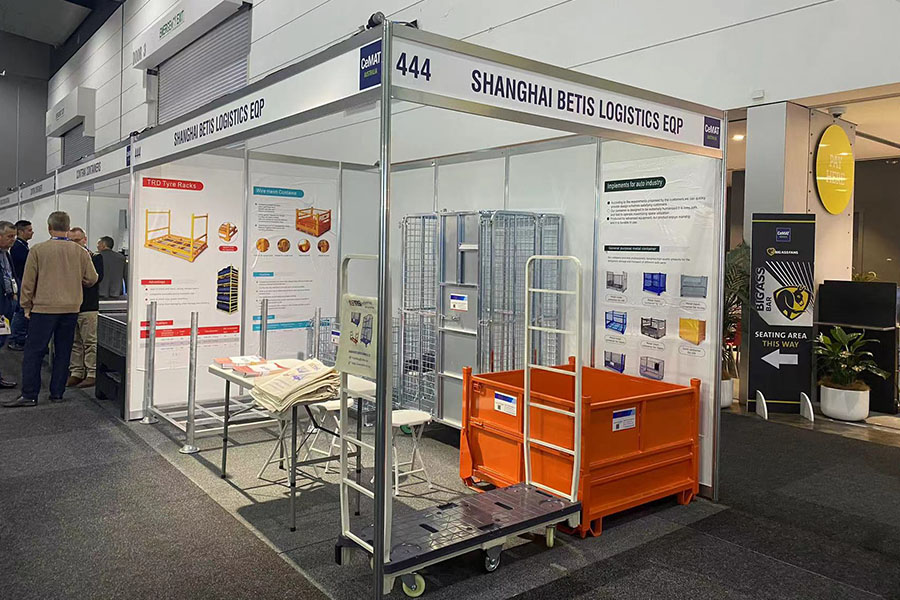 Shanghai Betis Logistics Equipment Co., Ltd. shines at the 2024 Australian CeMAT Logistics Exhibition